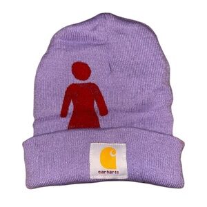 Carhartt x Girl Skateboards Purple Beanie Hat